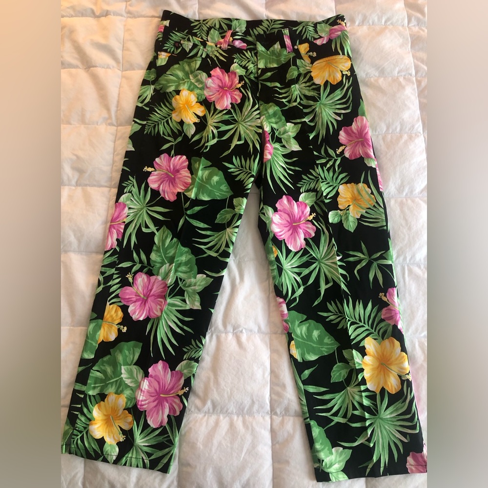 Ralph Lauren floral pants